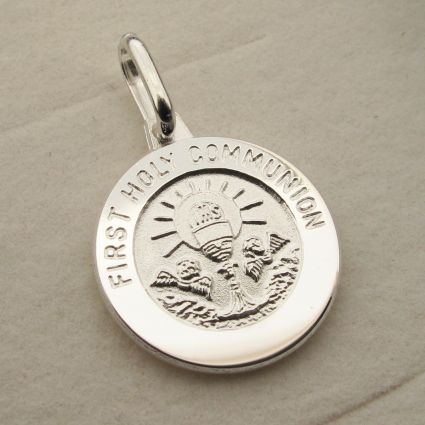 Sterling Silver Holy Communion Pendant 