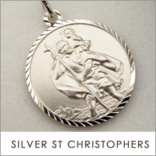 Sterling Silver St Christopher Pendants